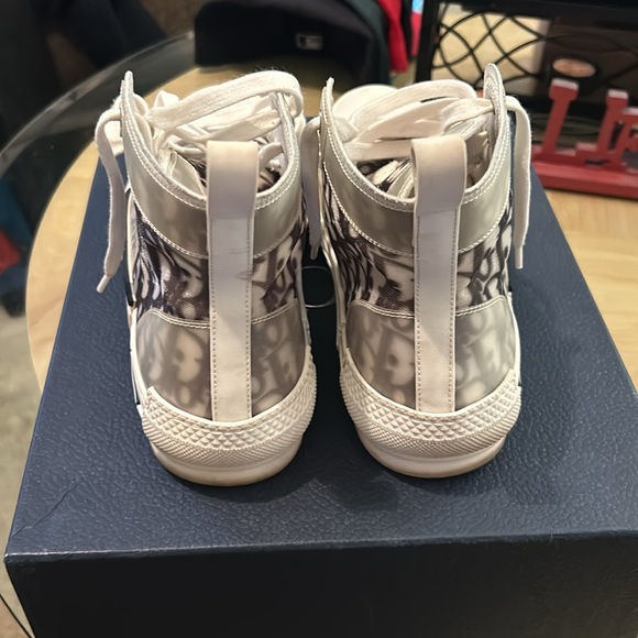 DIOR B23 HT High Top Oblique Transparenc (Chas) - Picture 5 of 7